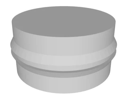 CAD render of the assembled SpotOn body
